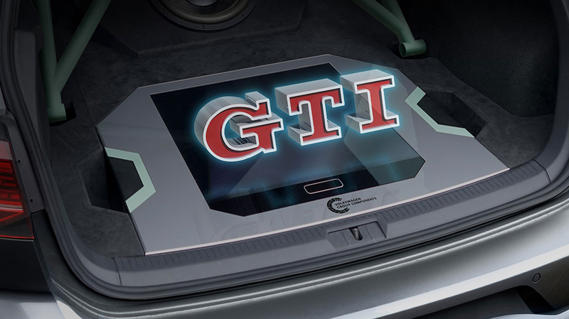 Illustration for article titled Volkswagen Delivers What We've All Been Wanting in a Concept Car: Holograms in the Trunk